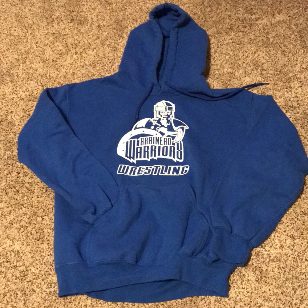 School logo wrestling sweatshiert